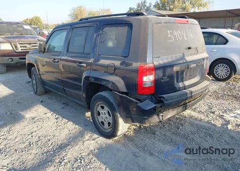 2012 Jeep Patriot Sport z USA, uszkodzony, nr VIN 1C4NJPBAXCD590836